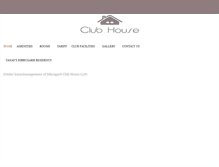 Tablet Screenshot of dibrugarhclubhouse.com